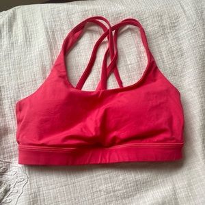 Lululemon Energy Bra - Watermelon Red Size 6